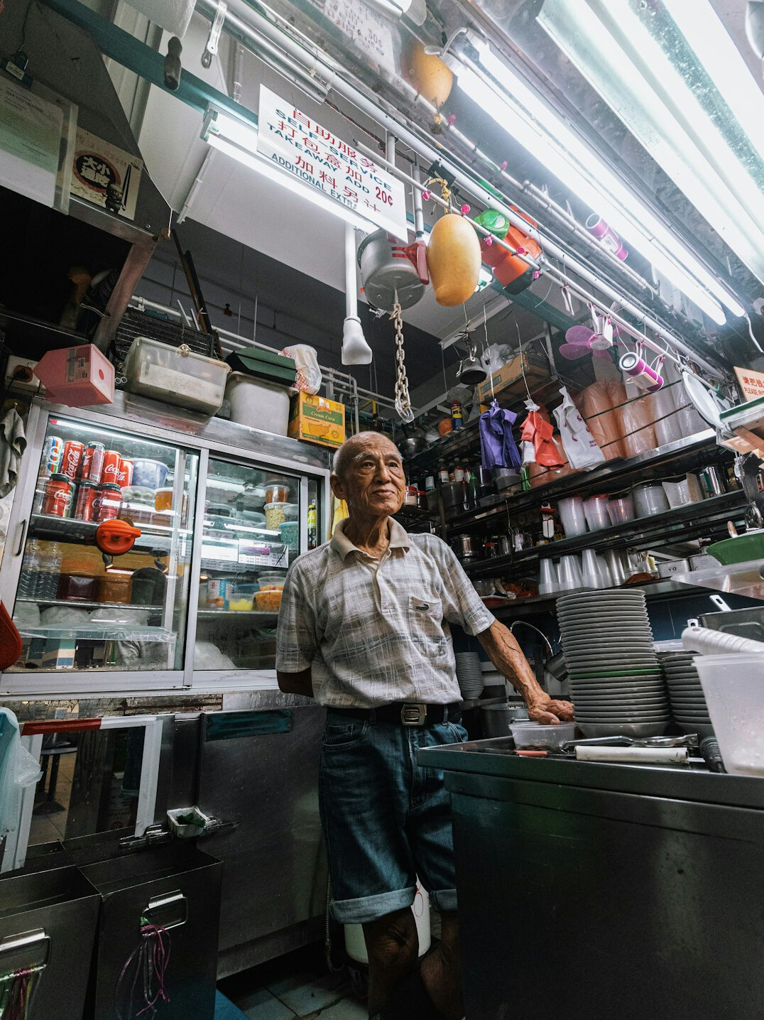 Portrait of a smiling woman shop owner